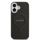 Husa Guess PU Saffiano MagSafe pentru iPhone 17, Neagra (Bakr, GUHMP17SPSAREGSK) by www.silkase.ro