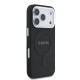 Husa Guess PU Saffiano MagSafe pentru iPhone 17 Pro, Neagra (Bakr, GUHMP17LPSAREGSK) by www.silkase.ro