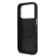 Husa Guess PU Saffiano MagSafe pentru iPhone 17 Pro, Neagra (Bakr, GUHMP17LPSAREGSK) by www.silkase.ro