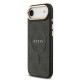 Husa Guess PU Leather 4G Gold Frame MagSafe pentru iPhone Air, Neagra (Bakr, GUHMP17MP4MSEGCK) by www.silkase.ro