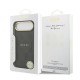 Husa Guess PU Leather 4G Gold Frame MagSafe pentru iPhone Air, Neagra (Bakr, GUHMP17MP4MSEGCK) by www.silkase.ro