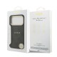 Husa Guess PU Leather 4G Gold Frame MagSafe pentru iPhone 17 Pro, Neagra (Bakr, GUHMP17LP4MSEGCK) by www.silkase.ro