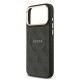 Husa Guess PU Leather 4G Gold Frame MagSafe pentru iPhone 17 Pro Max, Neagra Husa Guess PU Leather 4G Gold Frame MagSafe pentru iPhone 17 Pro Max, Neagra (Bakr, GUHMP17XP4MSEGCK) by www.silkase.ro