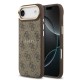 Husa Guess PU Leather 4G Gold Frame MagSafe pentru iPhone Air, Maro Husa Guess PU Leather 4G Gold Frame MagSafe pentru iPhone Air, Maro (Bakr, GUHMP17MP4MSEGCW) by www.silkase.ro