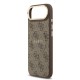 Husa Guess PU Leather 4G Gold Frame MagSafe pentru iPhone Air, Maro Husa Guess PU Leather 4G Gold Frame MagSafe pentru iPhone Air, Maro (Bakr, GUHMP17MP4MSEGCW) by www.silkase.ro