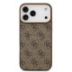 Husa Guess PU Leather 4G Gold Frame MagSafe pentru iPhone 17 Pro Max, Maro Husa Guess PU Leather 4G Gold Frame MagSafe pentru iPhone 17 Pro Max, Maro (Bakr, GUHMP17XP4MSEGCW) by www.silkase.ro