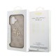 Husa Guess PU Leather 4G Metal Logo Gold Frame pentru iPhone 17, Roz (Bakr, GUHCP17S4GMGCPI) by www.silkase.ro
