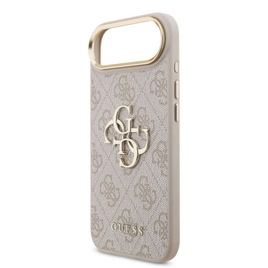 Husa Guess PU Leather 4G Metal Logo Gold Frame pentru iPhone Air, Roz Husa Guess PU Leather 4G Metal Logo Gold Frame pentru iPhone Air, Roz (Bakr, GUHCP17M4GMGCPI) by www.silkase.ro