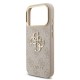 Husa Guess PU Leather 4G Metal Logo Gold Frame pentru iPhone 17 Pro, Roz Husa Guess PU Leather 4G Metal Logo Gold Frame pentru iPhone 17 Pro, Roz (Bakr, GUHCP17L4GMGCPI) by www.silkase.ro