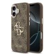 Husa Guess PU Leather 4G Metal Logo Gold Frame pentru iPhone 17, Maro Husa Guess PU Leather 4G Metal Logo Gold Frame pentru iPhone 17, Maro (Bakr, GUHCP17S4GMGCBR) by www.silkase.ro