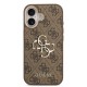 Husa Guess PU Leather 4G Metal Logo Gold Frame pentru iPhone 17, Maro Husa Guess PU Leather 4G Metal Logo Gold Frame pentru iPhone 17, Maro (Bakr, GUHCP17S4GMGCBR) by www.silkase.ro
