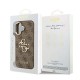Husa Guess PU Leather 4G Metal Logo Gold Frame pentru iPhone 17, Maro Husa Guess PU Leather 4G Metal Logo Gold Frame pentru iPhone 17, Maro (Bakr, GUHCP17S4GMGCBR) by www.silkase.ro