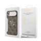 Husa Guess PU Leather 4G Metal Logo Gold Frame pentru iPhone Air, Maro Husa Guess PU Leather 4G Metal Logo Gold Frame pentru iPhone Air, Maro (Bakr, GUHCP17M4GMGCBR) by www.silkase.ro