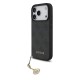 Husa Guess 4G Charm (Tone on Tone) pentru iPhone 17 Pro, Gri (Bakr, GUHMP17LGF4GCK) by www.silkase.ro