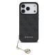 Husa Guess 4G Charm (Tone on Tone) pentru iPhone 17 Pro, Gri (Bakr, GUHMP17LGF4GCK) by www.silkase.ro
