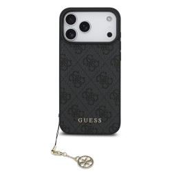 Husa Guess 4G Charm (Tone on Tone) pentru iPhone 17 Pro Max/18 Pro Max, Gri Husa Guess 4G Charm (Tone on Tone) pentru iPhone 17 Pro Max/18 Pro Max, Gri