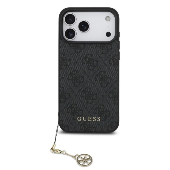 Husa Guess 4G Charm (Tone on Tone) pentru iPhone 17 Pro Max, Gri Husa Guess 4G Charm (Tone on Tone) pentru iPhone 17 Pro Max, Gri (Bakr, GUHMP17XGF4GCK) by www.silkase.ro