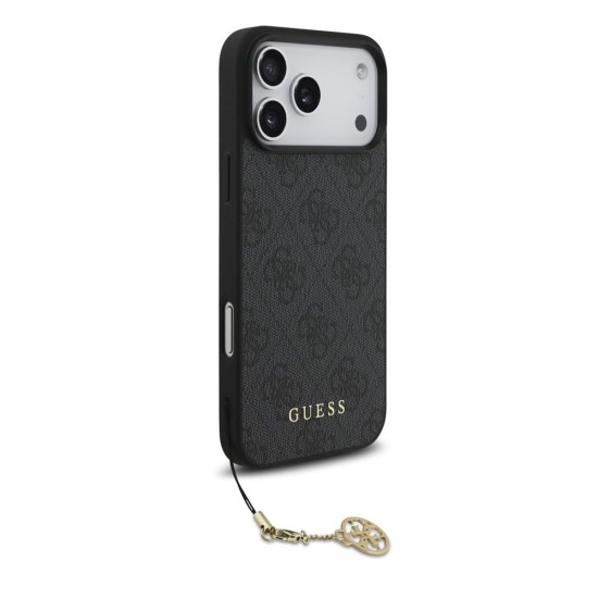 Husa Guess 4G Charm (Tone on Tone) pentru iPhone 17 Pro Max, Gri Husa Guess 4G Charm (Tone on Tone) pentru iPhone 17 Pro Max, Gri (Bakr, GUHMP17XGF4GCK) by www.silkase.ro