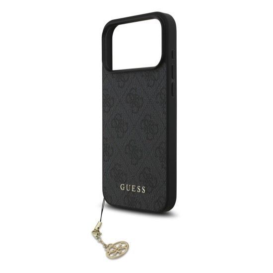 Husa Guess 4G Charm (Tone on Tone) pentru iPhone 17 Pro Max, Gri Husa Guess 4G Charm (Tone on Tone) pentru iPhone 17 Pro Max, Gri (Bakr, GUHMP17XGF4GCK) by www.silkase.ro