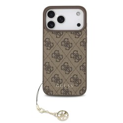 Husa Guess 4G Charm (Tone on Tone) pentru iPhone 17 Pro Max/18 Pro Max, Maro Husa Guess 4G Charm (Tone on Tone) pentru iPhone 17 Pro Max/18 Pro Max, Maro