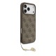 Husa Guess 4G Charm (Tone on Tone) pentru iPhone 17 Pro Max, Maro Husa Guess 4G Charm (Tone on Tone) pentru iPhone 17 Pro Max, Maro (Bakr, GUHMP17XGF4GCW) by www.silkase.ro