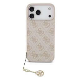 Husă Guess 4G Charm MagSafe pentru iPhone 17 Pro Max/18 Pro Max Tone on Tone Roz Husă Guess 4G Charm MagSafe pentru iPhone 17 Pro Max/18 Pro Max Tone on Tone Roz