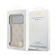 Husă Guess 4G Charm MagSafe pentru iPhone 17 Pro Max Tone on Tone Roz (Bakr, GUHMP17XGF4GCP) by www.silkase.ro