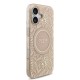 Husa Guess IML Flowers Allover Strap MagSafe pentru iPhone 17, Roz (Bakr, GUHMP17SHCPOFPP) by www.silkase.ro