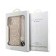 Husa Guess IML Flowers Allover Strap MagSafe pentru iPhone 17, Roz (Bakr, GUHMP17SHCPOFPP) by www.silkase.ro