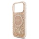 Husa Guess IML Flowers Allover Strap MagSafe pentru iPhone 17 Pro, Roz (Bakr, GUHMP17LHCPOFPP) by www.silkase.ro
