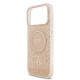 Husa Guess IML Flowers Allover Strap MagSafe pentru iPhone 17 Pro Max, Roz (Bakr, GUHMP17XHCPOFPP) by www.silkase.ro