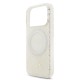 Husa Guess IML Flowers Allover Strap MagSafe pentru iPhone 17 Pro, Alba (Bakr, GUHMP17LHCPOFPH) by www.silkase.ro