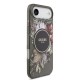 Husa Guess IML Flowers Strap MagSafe pentru iPhone Air, Neagra (Bakr, GUHMP17MHFWBRCESK) by www.silkase.ro