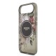 Husa Guess IML Flowers Strap MagSafe pentru iPhone Air, Neagra (Bakr, GUHMP17MHFWBRCESK) by www.silkase.ro