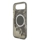 Husa Guess IML Flowers Strap MagSafe pentru iPhone Air, Neagra (Bakr, GUHMP17MHFWBRCESK) by www.silkase.ro
