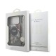 Husa Guess IML Flowers Strap MagSafe pentru iPhone 17 Pro Max, Neagra (Bakr, GUHMP17XHFWBRCESK) by www.silkase.ro