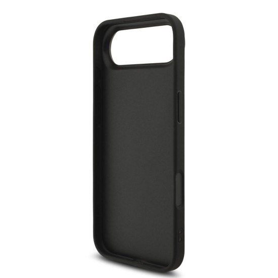 Husa Guess PU 4G Metal Logo Strap pentru iPhone Air, Neagra (Bakr, GUHCP17MP4GMGSK) by www.silkase.ro