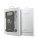 Husa Guess PU 4G Metal Logo Strap pentru iPhone Air, Neagra (Bakr, GUHCP17MP4GMGSK) by www.silkase.ro