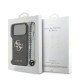 Husa Guess PU 4G Metal Logo Strap pentru iPhone 17 Pro Max, Neagra (Bakr, GUHCP17XP4GMGSK) by www.silkase.ro