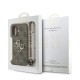 Husa Guess PU 4G Metal Logo Strap pentru iPhone 17, Maro (Bakr, GUHCP17SP4GMGSW) by www.silkase.ro