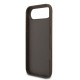 Husa Guess PU 4G Metal Logo Strap pentru iPhone Air, Maro (Bakr, GUHCP17MP4GMGSW) by www.silkase.ro