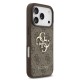 Husa Guess PU 4G Metal Logo Strap pentru iPhone 17 Pro, Maro (Bakr, GUHCP17LP4GMGSW) by www.silkase.ro