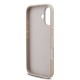 Husa Guess PU 4G Metal Logo Strap pentru iPhone 17, Roz (Bakr, GUHCP17SP4GMGSP) by www.silkase.ro