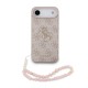Husa Guess PU 4G Metal Logo Strap pentru iPhone Air, Roz (Bakr, GUHCP17MP4GMGSP) by www.silkase.ro