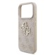 Husa Guess PU 4G Metal Logo Strap pentru iPhone 17 Pro, Roz (Bakr, GUHCP17LP4GMGSP) by www.silkase.ro