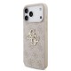 Husa Guess PU 4G Metal Logo Strap pentru iPhone 17 Pro Max, Roz (Bakr, GUHCP17XP4GMGSP) by www.silkase.ro