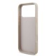 Husa Guess PU 4G Metal Logo Strap pentru iPhone 17 Pro Max, Roz (Bakr, GUHCP17XP4GMGSP) by www.silkase.ro