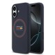 Husa Red Bull Silicone Red Ring MagSafe pentru iPhone 17, Bleumarin (Bakr, RBHMP17S24SIILVR) by www.silkase.ro