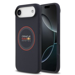Husa Red Bull Silicone Red Ring MagSafe pentru iPhone Air, Bleumarin
