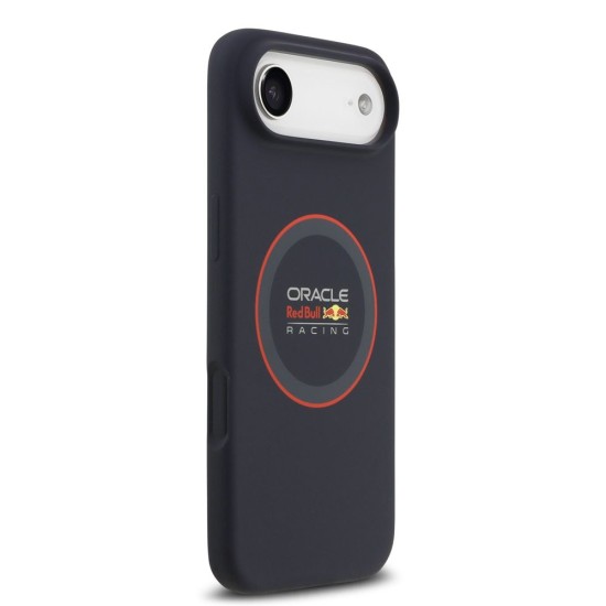 Husa Red Bull Silicone Red Ring MagSafe pentru iPhone Air, Bleumarin (Bakr, RBHMP17M24SIILVR) by www.silkase.ro